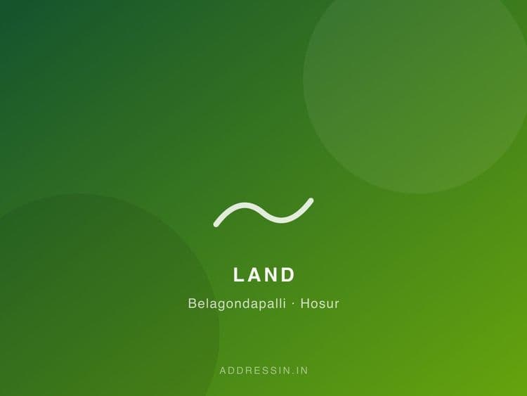 2 Acre Land near Hosur Aerodrome — Outright Sale photo 3