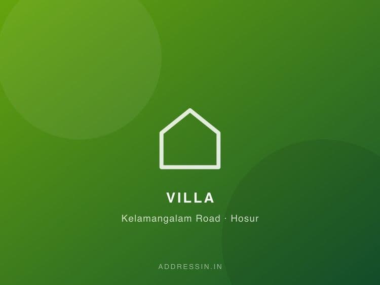 2 BHK Villa for Rent in Kelamangalam Road, Hosur photo 2