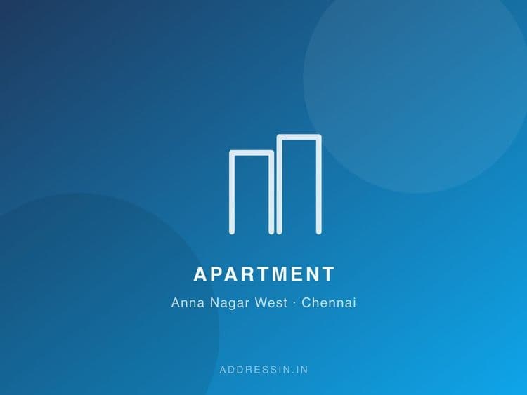 3 BHK Apartment for Rent in Anna Nagar West, Tower Park photo 3
