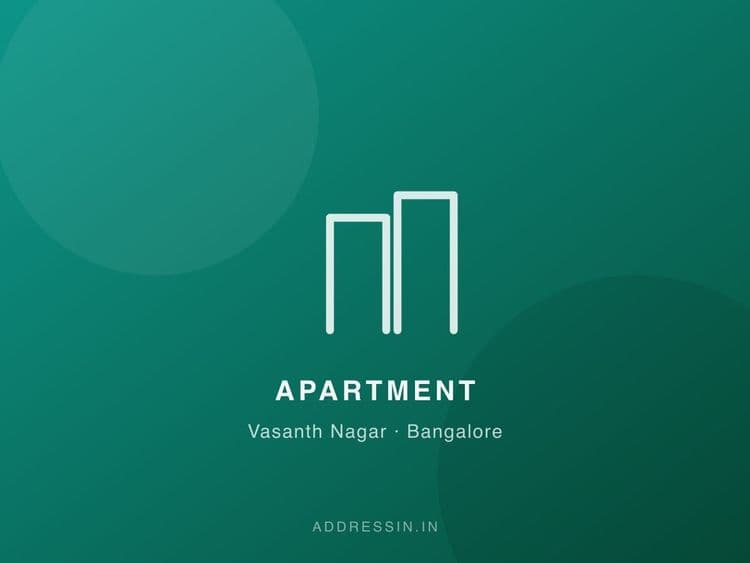 3 BHK Apartment in Prestige Edwardian, Vasanth Nagar photo 2
