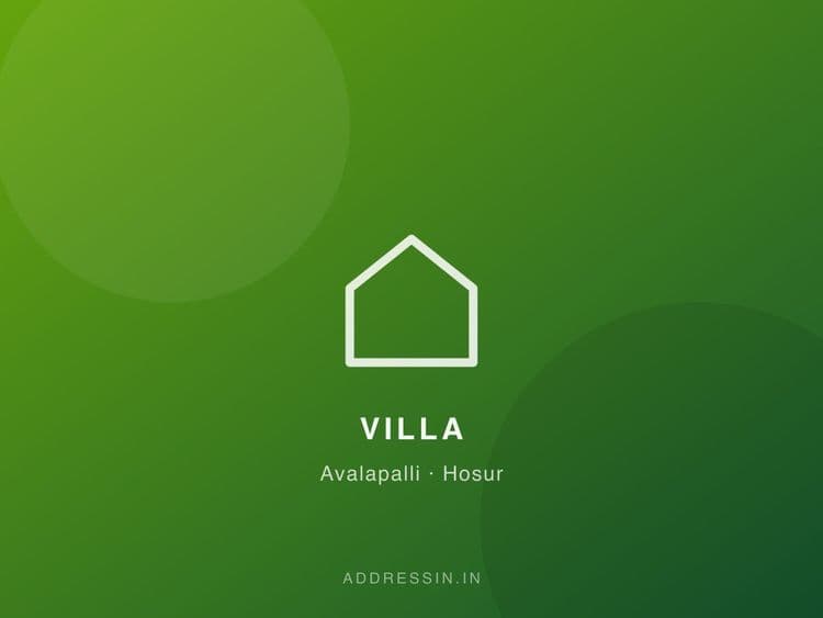 3 BHK Villa for Rent in Avalapalli, Hosur photo 2