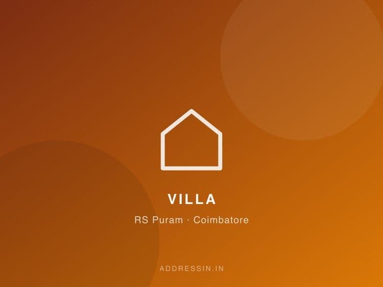 4 BHK Independent Villa in RS Puram, Coimbatore photo 3