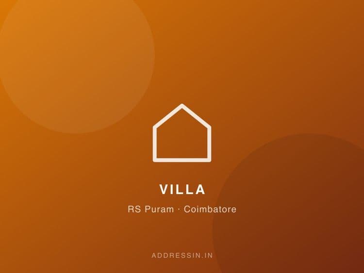 4 BHK Independent Villa in RS Puram, Coimbatore photo 2