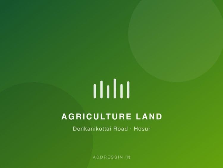 5 Acre Agriculture Land in Denkanikottai Road, Hosur photo 3