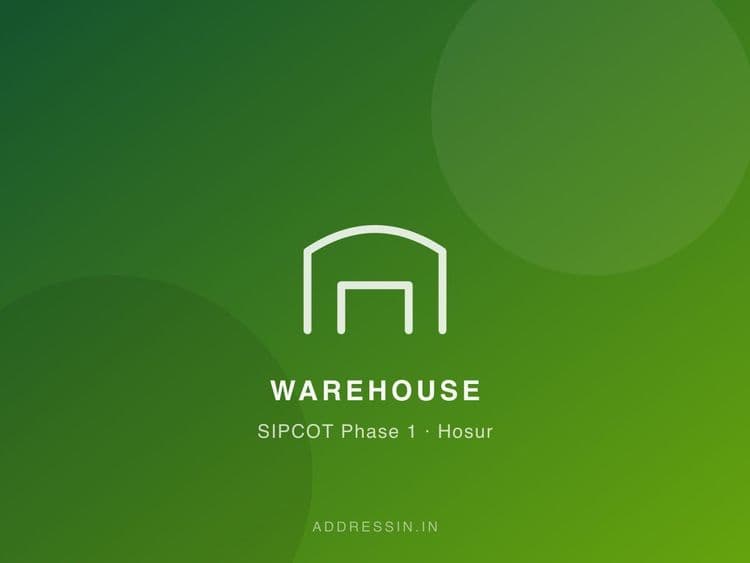 Warehouse for Rent near Hosur SIPCOT Industrial Complex photo 3